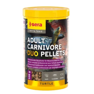 Sera Reptil Adult Tortoise Carnivore Duo Pellets 1000ml